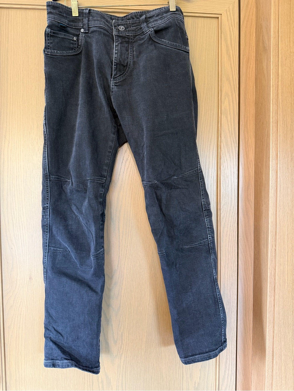 Kuhl Men’s Straight Jeans in Washed Black Rydr Jean / 32 x 30